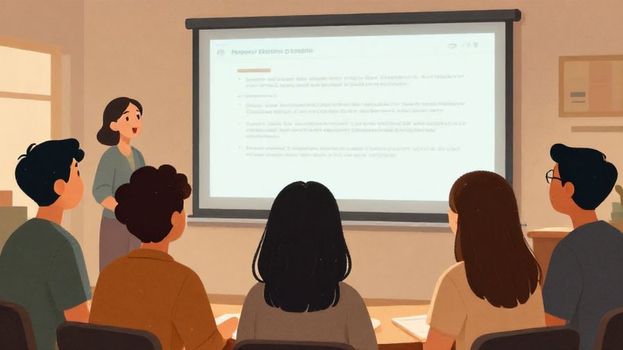 Illustration of people looking excitedly at a screen together, casual group atmosphere, warm lighting