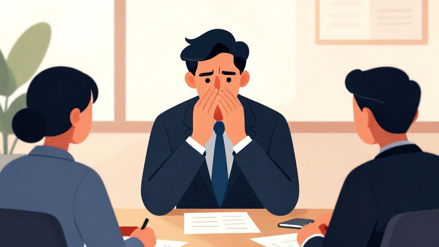 Illustration%20of%20a business person nodding seriously during a meeting, formal office setting, vibrant colors, illustrated style