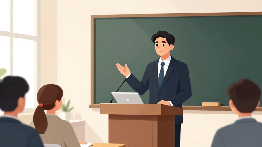 Illustration%20of%20a businessperson%20standing%20at%20a%20podium%2C%20ready%20to%20begin%20a%20presentation%2C%20formal%20office%20setting