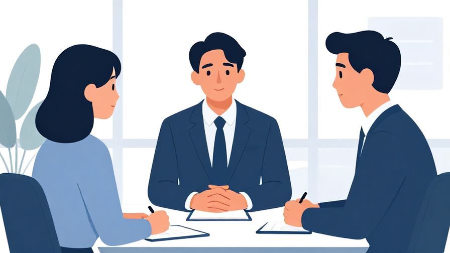 Illustration%20of%20a calm business meeting with one person giving constructive feedback, modern office background