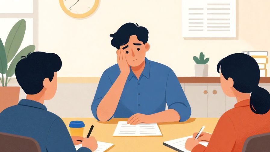 Illustration%20of%20a calm person nodding with confidence in a business meeting room, vibrant colors, illustrated style