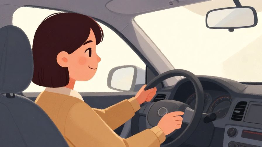 Illustration%20of%20a caring friend giving a reassuring smile to a driver, with soft pastel tones and gentle background