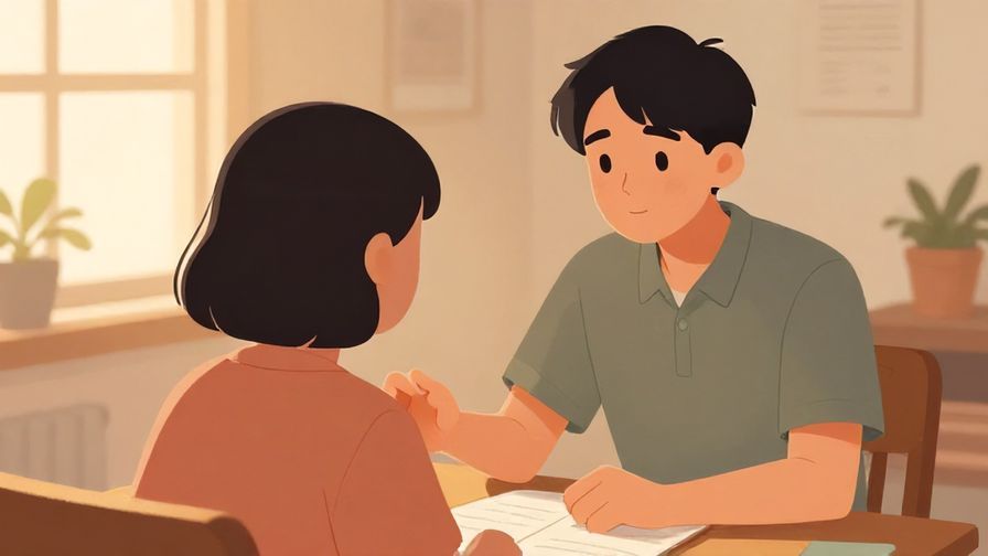 Illustration%20of%20a caring person gently encouraging%20another%20in%20a%20quiet%20room%2C%20soft%20lighting%2C%20warm%20colors