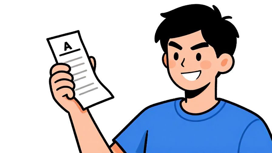 Illustration%20of%20a casual young person jokingly demanding a receipt with a playful grin, informal setting, bright colors, illustrated style