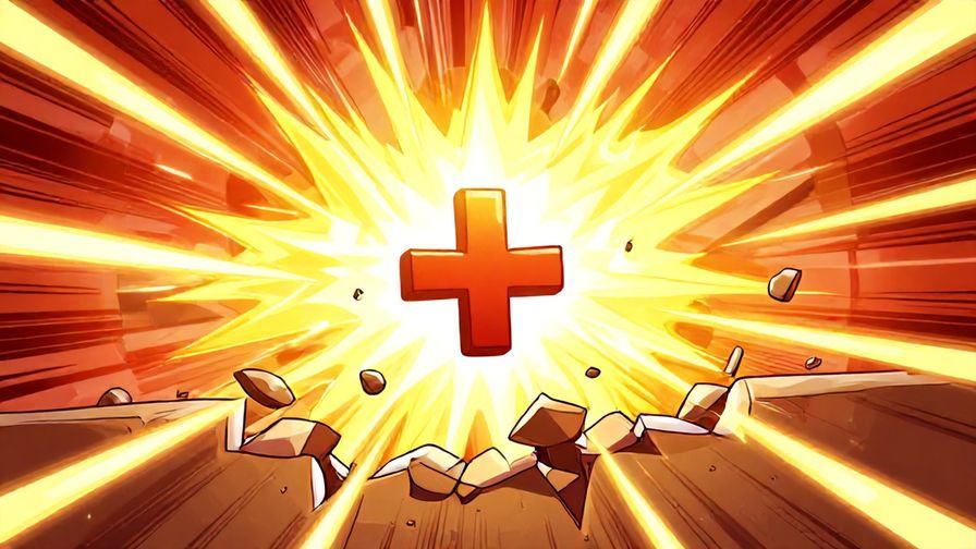 Illustration%20of%20a character breaking through a wall or barrier with determination and power, bright energy surrounding them, detailed background, vibrant colors, illustrated style