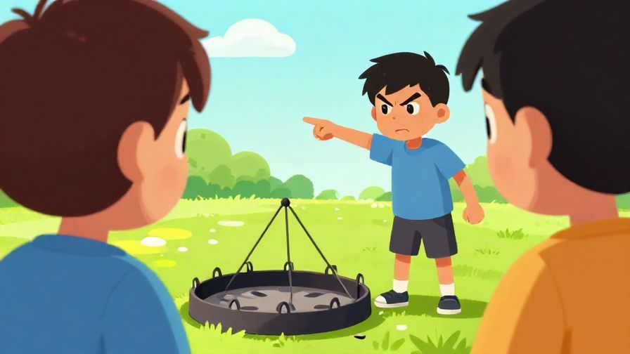 Illustration%20of%20a character%20pointing%20sternly%20at%20a%20trap%20while%20scolding%20another%20character%2C%20vibrant%20colors%2C%20illustrated%20style