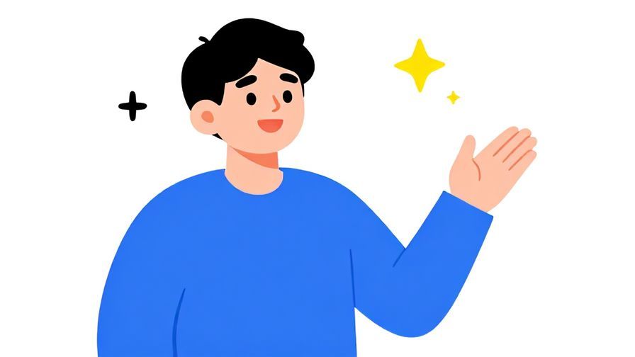 Illustration%20of%20a cheerful%20person%20animatedly%20explaining%20something%20with%20a%20smile%2C%20bright%20colors%2C%20illustrated%20style