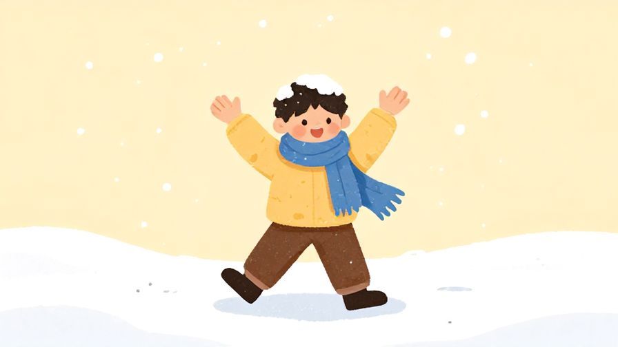 Illustration%20of%20a cheerful%20person%20personifying%20snow%20as%20a%20friendly%20character%20falling%20around%20them%2C%20playful%20and%20warm%20scene