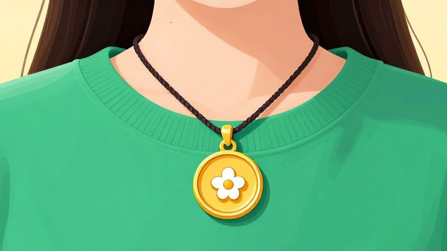 Illustration%20of%20a cheerful%20person%20with%20a%20lucky%20charm%20amulet%20around%20their%20neck%2C%20bright%20colors%2C%20illustrated%20style