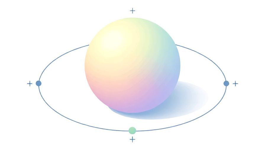 Illustration%20of%20a circle perfectly enclosing an object, symbolizing completeness, soft pastel colors
