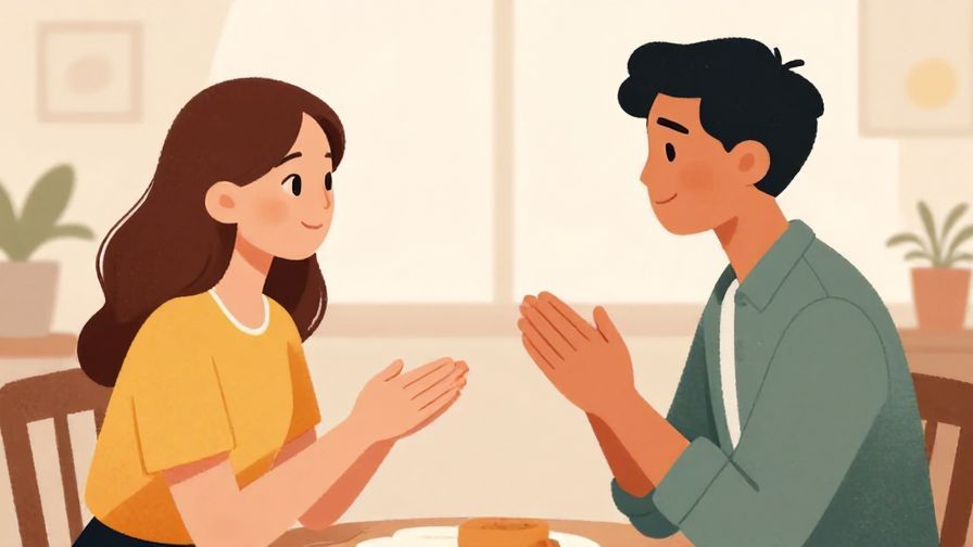 Illustration%20of%20a composed individual politely requesting%2C calm indoor setting%2C soft lighting%2C illustrated style