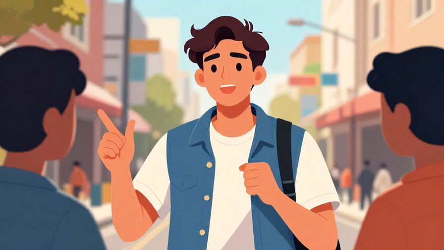 Illustration%20of%20a confident%20young%20man%20speaking%20with%20intensity%20and%20friendship%20in%20a%20street%20setting%2C%20vibrant%20colors%2C%20illustrated%20style