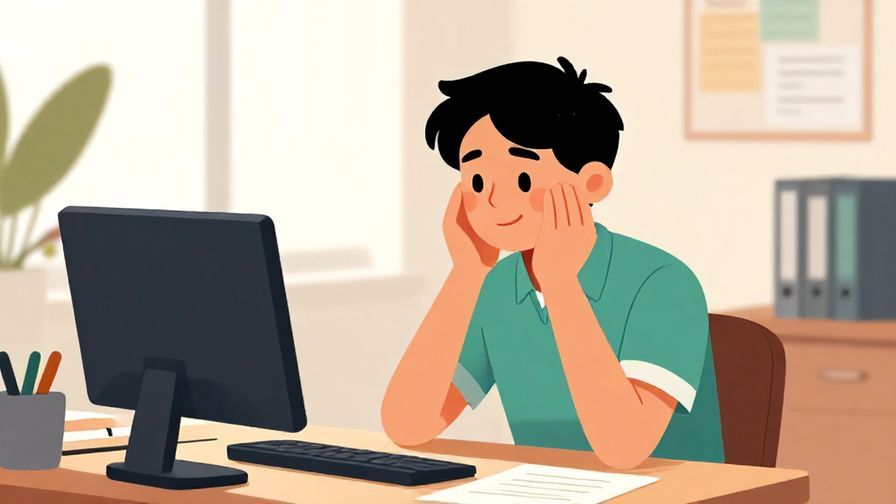 Illustration%20of%20a determined professional sitting at a desk with a focused, hopeful expression, bright office background%2C%20vibrant%20colors%2C%20illustrated%20style