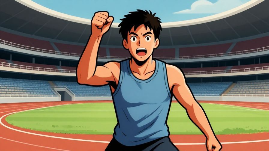 Illustration%20of%20a determined%20person%20ready%20to%20face%20a%20challenge%20with%20energy%20and%20vibrancy%2C%20sports%20arena%20background%2C%20illustrated%20style