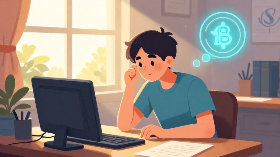 Illustration%20of%20a focused person working hard at a desk, with gentle sunlight pouring through a window, and a soft glow symbolizing fate outside, detailed background, vibrant colors, illustrated style