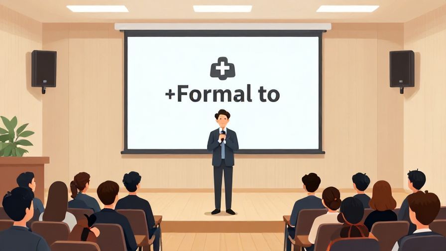 Illustration%20of%20a formal announcement being made with a microphone in a conference hall, bright and clear atmosphere