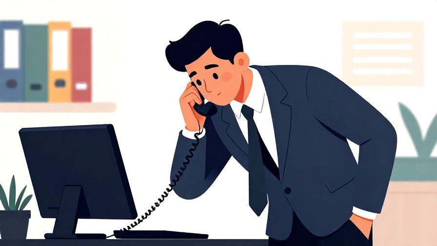 Illustration%20of%20a formal businessperson%20bowing%20and%20making%20a%20phone%20call%2C%20office%20background%2C%20vibrant%20colors%2C%20illustrated%20style