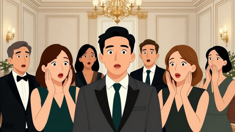 Illustration%20of%20a formal gathering%20with%20people%20looking%20surprised%20and%20impressed%2C%20elegant%20room%20background%2C%20illustrated%20style