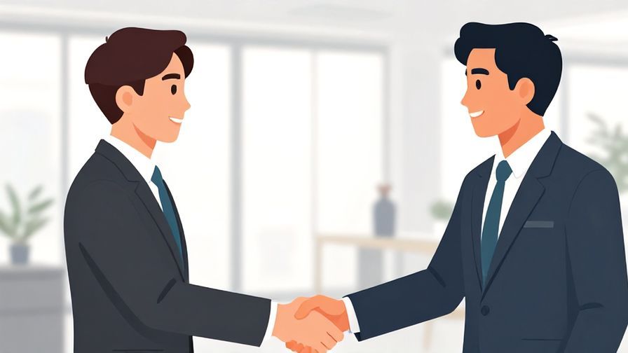 Illustration%20of%20a formal handshake%20between%20businesspeople%20with warm smiles%20in%20a%20bright%20office%20background