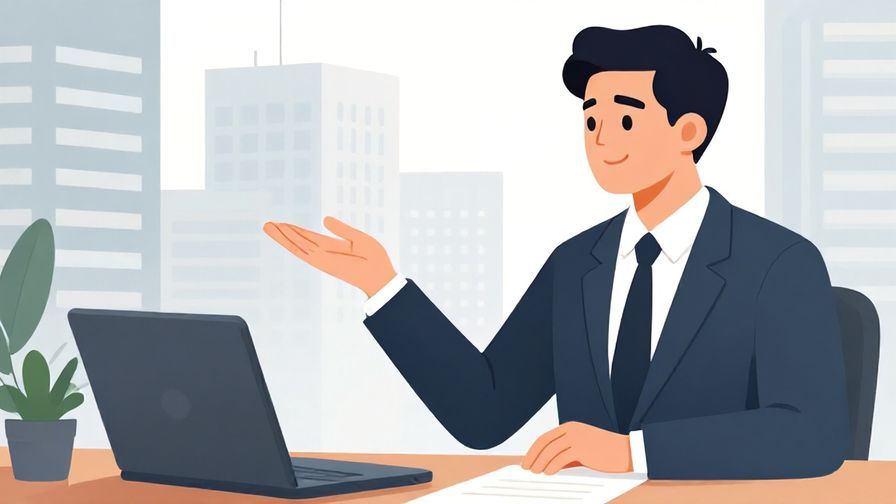 Illustration%20of%20a formal setting%20with%20a%20person%20politely%20gesturing%20left%20in%20a%20business%20district%2C%20detailed%20background%2C%20illustrated%20style