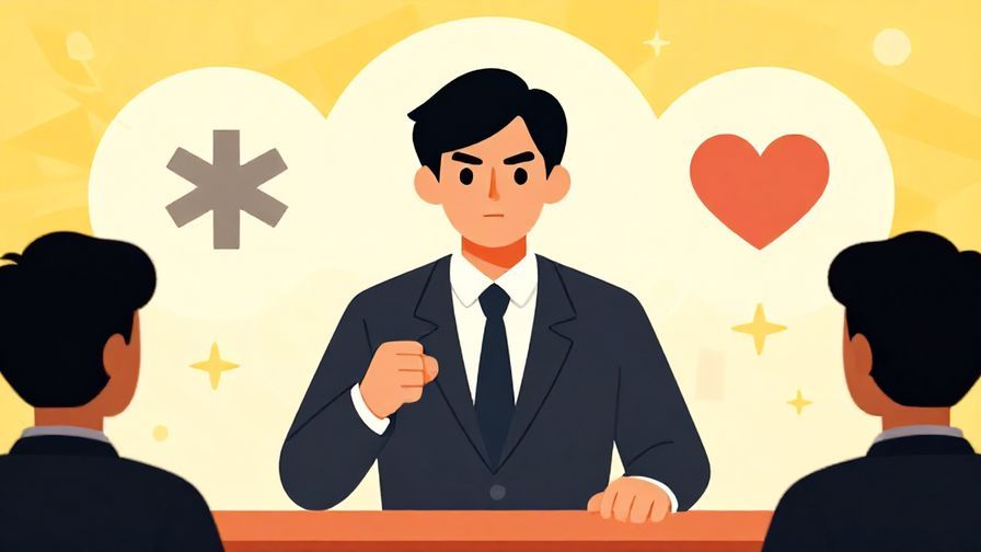 Illustration%20of%20a formal setting%20with%20a%20person%20making%20a%20serious%20speech%20with%20battle%20and%20heart%20symbols%20in%20the%20background%2C%20bright%20colors%2C%20illustrated%20style