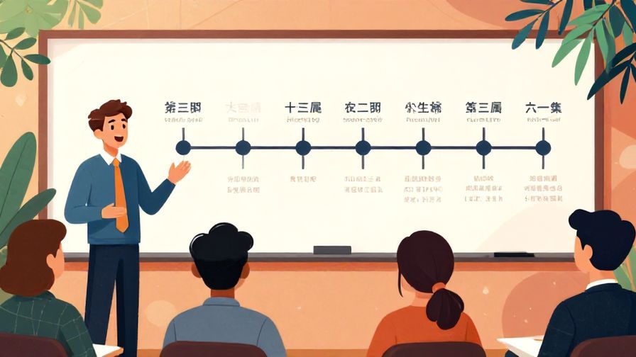 Illustration%20of%20a formal setting%20with%20a%20speaker%20and%20a%20timeline%20behind%20them%2C%20detailed%20background%2C%20vibrant%20colors%2C%20illustrated%20style