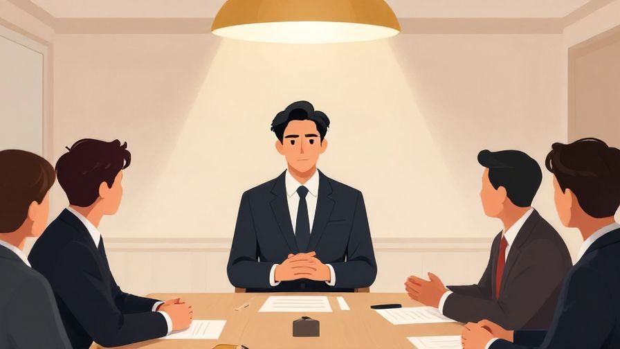 Illustration%20of%20a formal setting%2C a person with a serious expression politely requesting help in a meeting room%2C elegant lighting%2C illustrated style