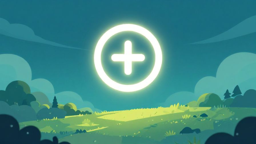 Illustration%20of%20a glowing symbol floating above a serene landscape, evoking feelings of joy and peace