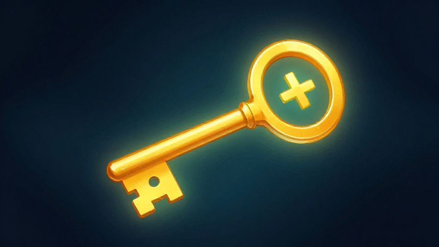 Illustration%20of%20a golden key glowing amidst a dark background symbolizing survival%2C%20vibrant%20colors%2C%20illustrated%20style