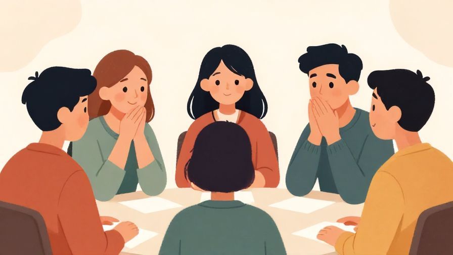 Illustration%20of%20a group of friends nodding and smiling in agreement during a chat