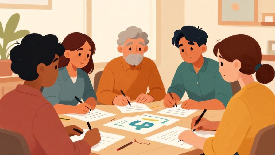 Illustration%20of%20a group%20carefully%20planning%20next%20steps%20around%20a%20table%2C%20focused%20expressions%2C%20warm%20lighting%2C%20vibrant%20colors%2C%20illustrated%20style