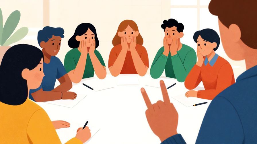 Illustration%20of%20a group%20of%20people%20nodding%20in%20agreement%20at%20a%20meeting%20with%20a%20focus%20on%20someone%20gesturing%20rock%20paper%20scissors%20hands%2C%20vibrant%20colors%2C%20illustrated%20style