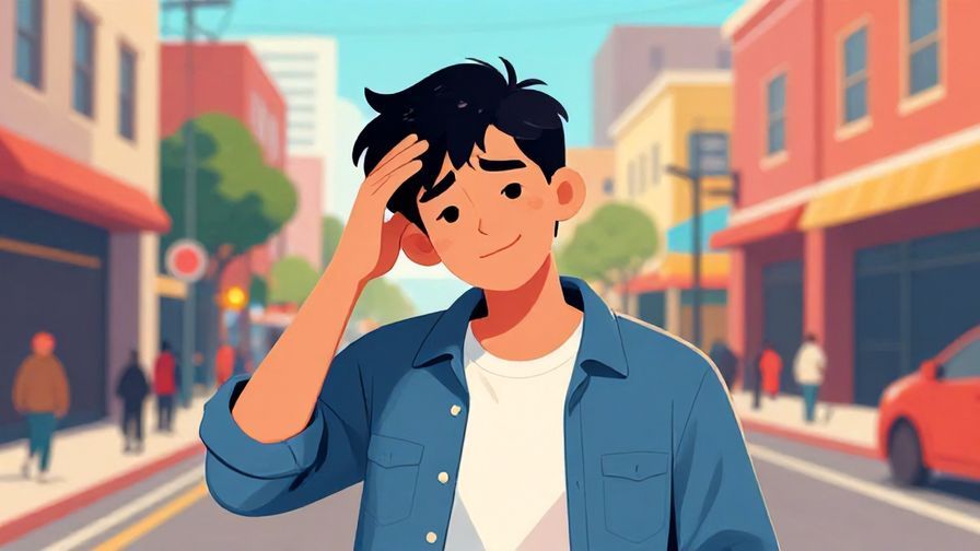 Illustration%20of%20a laid-back character shaking their head with a smirk%2C%20urban%20street%20background%2C%20vibrant%20colors%2C%20illustrated%20style