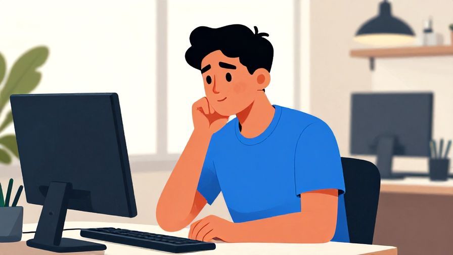 Illustration%20of%20a modest individual thoughtfully reflecting%2C%20calm%20office%20background%2C%20vibrant%20colors%2C%20illustrated%20style