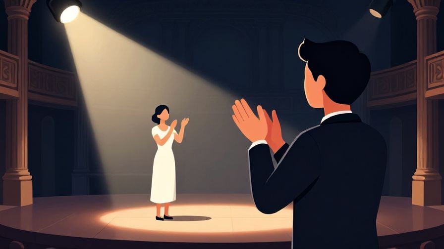 Illustration%20of%20a person applauding a performer on stage with a spotlight and elegant theater background