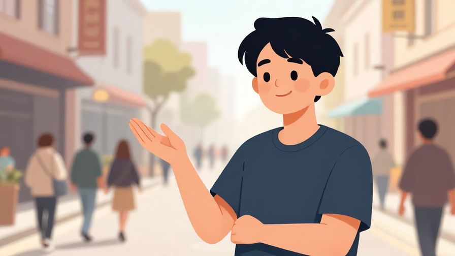 Illustration%20of%20a person asking casually with a confident smile%2C%20busy%20street%20background%2C%20illustrated%20style