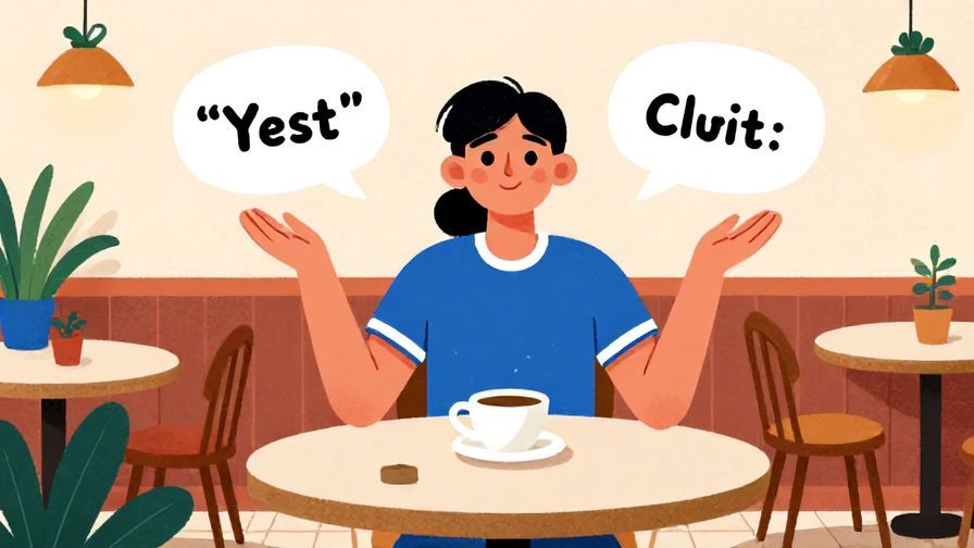 Illustration%20of%20a person changing topics confidently in a cozy cafe setting, vibrant colors, illustrated style