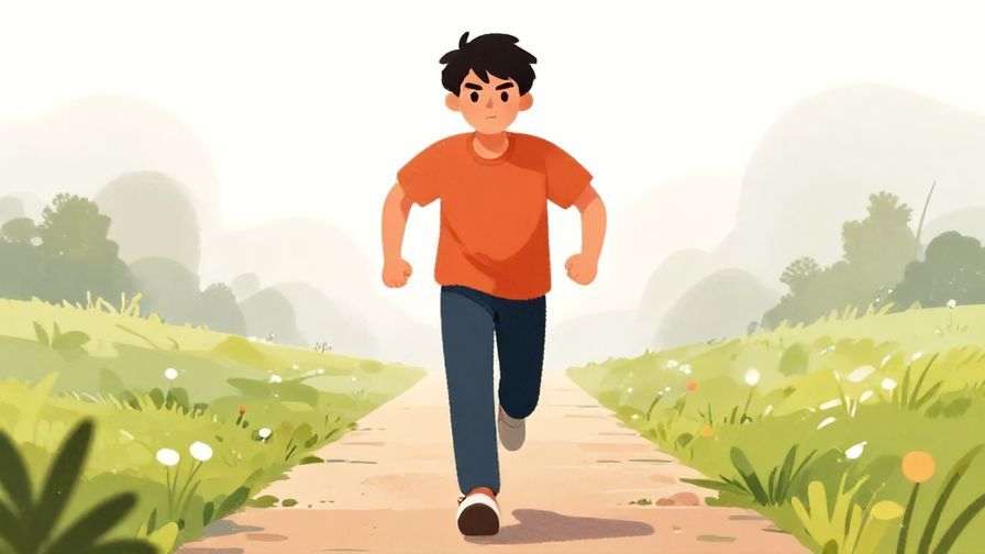 Illustration%20of%20a person confidently stepping forward on a path surrounded by mist clearing away%2C%20determined%20expression%2C%20vibrant%20colors%2C%20illustrated%20style