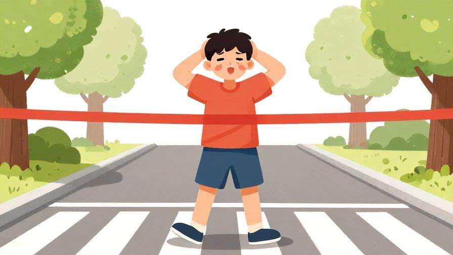 Illustration%20of%20a person crossing a finish line with exhausted but proud expression, vibrant colors, illustrated style