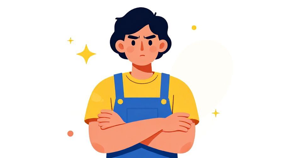 Illustration%20of%20a person crossing their arms determinedly%20with%20a%20serious%20yet%20friendly%20look%2C%20vibrant%20colors%2C%20illustrated%20style