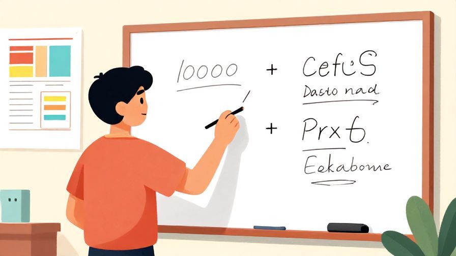 Illustration%20of%20a person erasing and rewriting on a whiteboard%2C%20background%20showing%20planning%20charts%2C%20vibrant%20colors%2C%20illustrated%20style