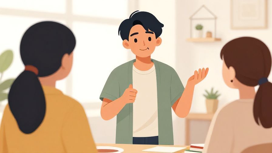 Illustration%20of%20a person giving a confident, playful order%20to%20a%20friend%2C%20bright%20casual%20setting%2C%20illustrated%20style