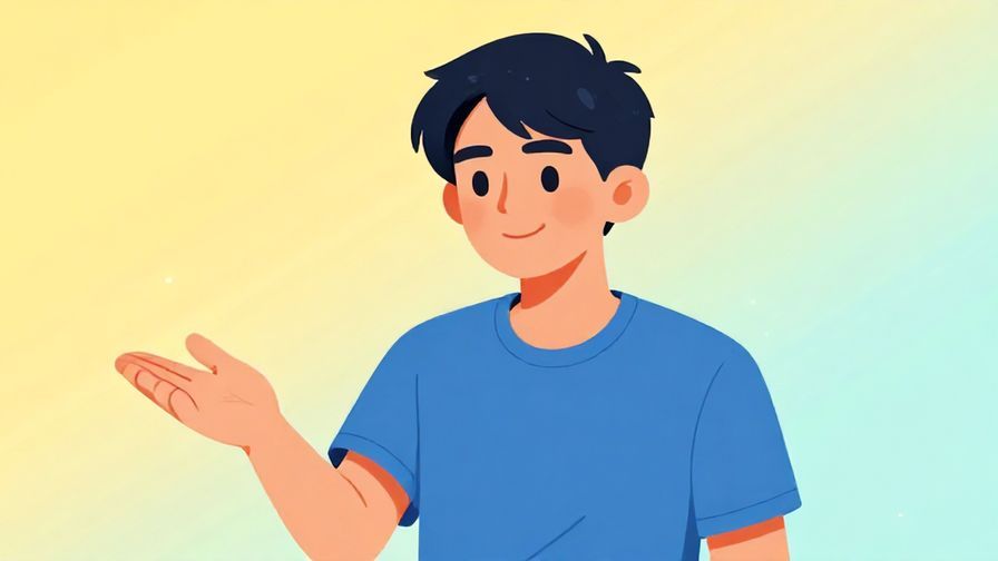 Illustration%20of%20a person giving a friendly but firm look, casual background, vibrant colors, illustrated style