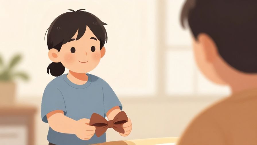 Illustration%20of%20a person giving a small bow with a sincere smile, soft-focus background, gentle colors, illustrated style