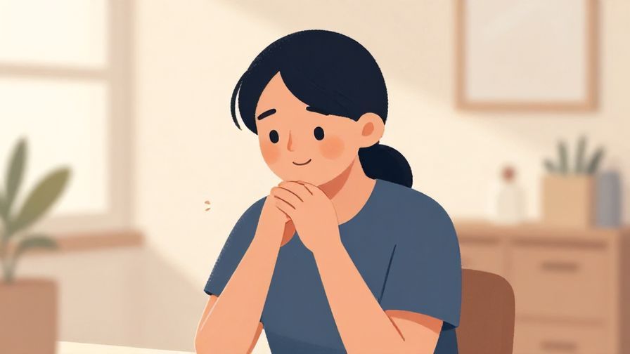 Illustration%20of%20a person giving a small nod with a thoughtful smile, soft indoor lighting, illustrated style