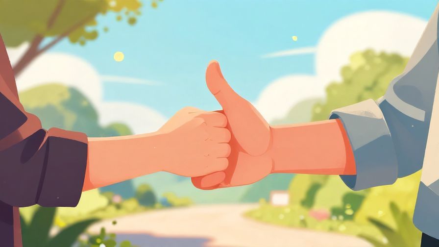 Illustration%20of%20a person giving a thumbs-up in a casual outdoor setting%2C%20bright%20sunlight%2C%20vibrant%20colors%2C%20illustrated%20style