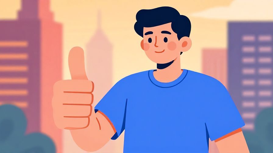 Illustration%20of%20a person giving a thumbs-up%20with%20a confident%20smile%20and%20a%20vibrant%20city%20background
