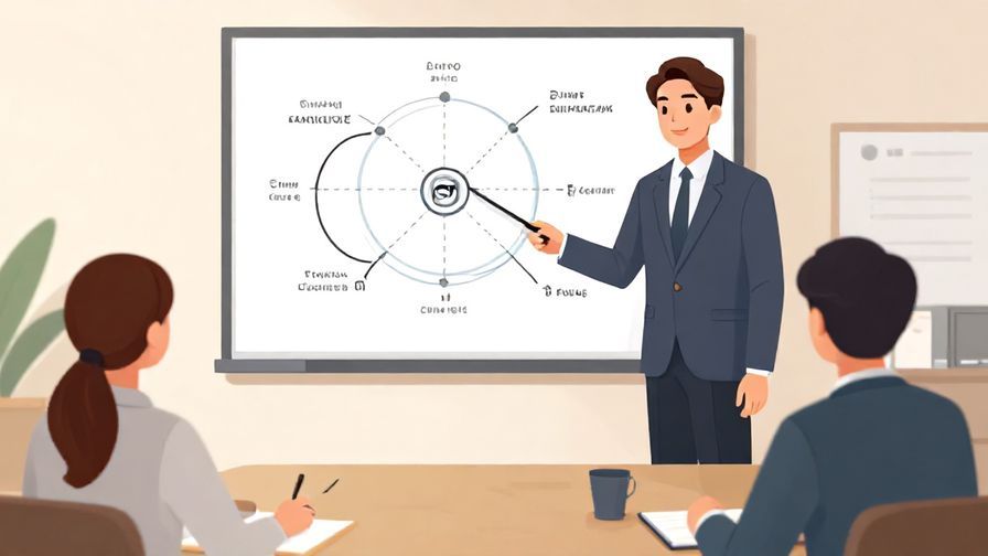 Illustration%20of%20a person holding a pointer toward an example diagram during a formal meeting, professional attire, tidy office environment, illustrated style