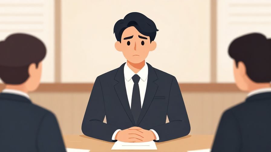 Illustration%20of%20a person listening carefully but looking confused, formal meeting room
