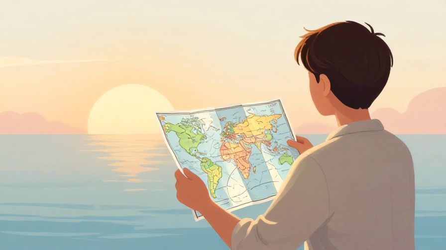 Illustration%20of%20a person looking at a calm horizon with a map in hand%2C%20symbolizing life’s plan and order%2C%20soft%20light%20and%20warm%20colors%2C%20illustrated%20style